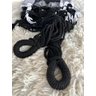 Rede de Dormir Casal Balanço de Algodão Reforçada 3,80m X 1,50m Varias Cores:preto com Branco Xadrez - 2