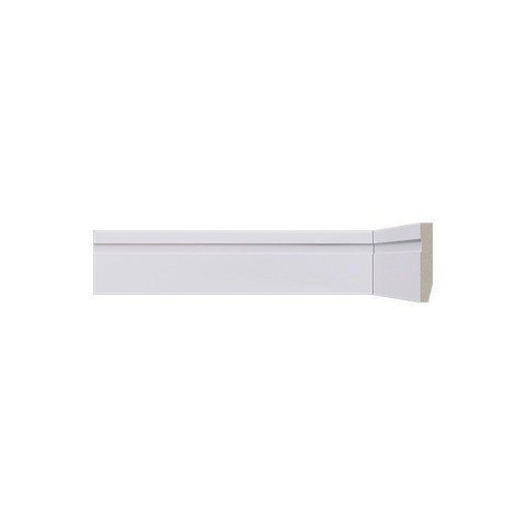 Rodapé de Poliest Lev52 Branco 05cm Santa Luzia (cx 16br)