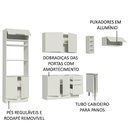Ver imagem 3 de Cozinha Completa Stella com Armário e Balcão Madesa