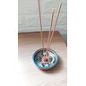 Incensário Cerâmica Peruano Artesanal 11 Cm para 3 Incenso - 4
