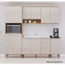 Ver imagem 3 de Cozinha Modulada Compacta 5 Peças sem Tampos e sem Pia Isis Luciane Móveis
