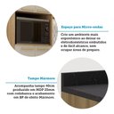 Ver mais imagens de Cozinha Modulada Compacta 5 Peças sem Tampos e sem Pia Isis Luciane Móveis