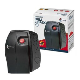 Estabilizador 300va Coletek, Entrada Bivolt Manual, Saída 115v, 4 Tomadas, Preto Es-300va - 2