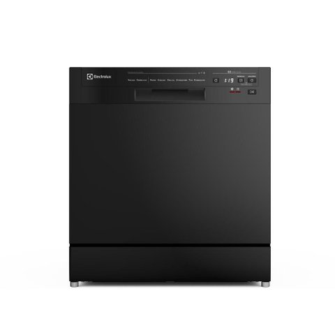 Lava-Louças Electrolux 8 Serviços Preta com Programa Lava e Seca 50 Min (LP08E) - 127V