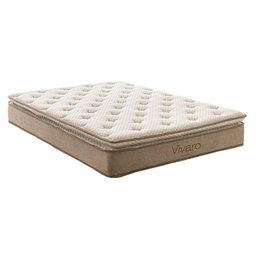 Colchão Casal Molas Ensacadas Masterpocket Vivaro Pillow Top Americano (138x188x28) - Kappesberg - 1