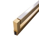 Ver imagem 2 de Arandela Lines Spotline Led 11w com Interruptor 3000k Bivolt 58cm St3254 - Dourado