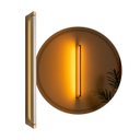 Ver imagem 1 de Arandela Lines Spotline Led 11w com Interruptor 3000k Bivolt 58cm St3254 - Dourado