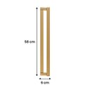 Ver imagem 5 de Arandela Lines Spotline Led 11w com Interruptor 3000k Bivolt 58cm St3254 - Dourado