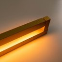 Ver imagem 7 de Arandela Lines Spotline Led 11w com Interruptor 3000k Bivolt 58cm St3254 - Dourado
