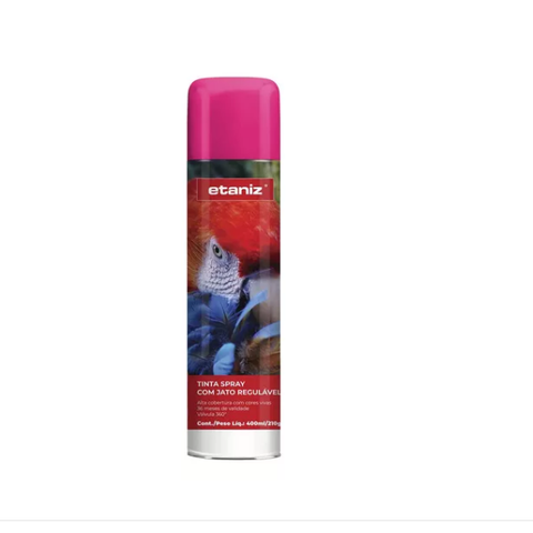 Tinta Spray Luminosa Pink 210g/400ml Tinta Spray Luminosa Pink 210g 400ml