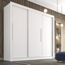 Guarda Roupa Casal 3 Portas 4 Gavetas Seul Sallêto Móveis - 1