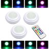 Kit 3 Luminárias Lâmpadas Redondas Adesivas a Pilhas Rgb - 1
