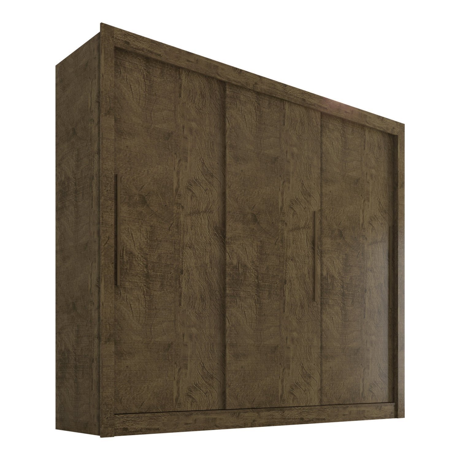 Guarda Roupa Casal 3 Portas 4 Gavetas Seul Sallêto Móveis - 3