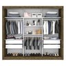 Guarda Roupa Casal 3 Portas 4 Gavetas Seul Sallêto Móveis - 2