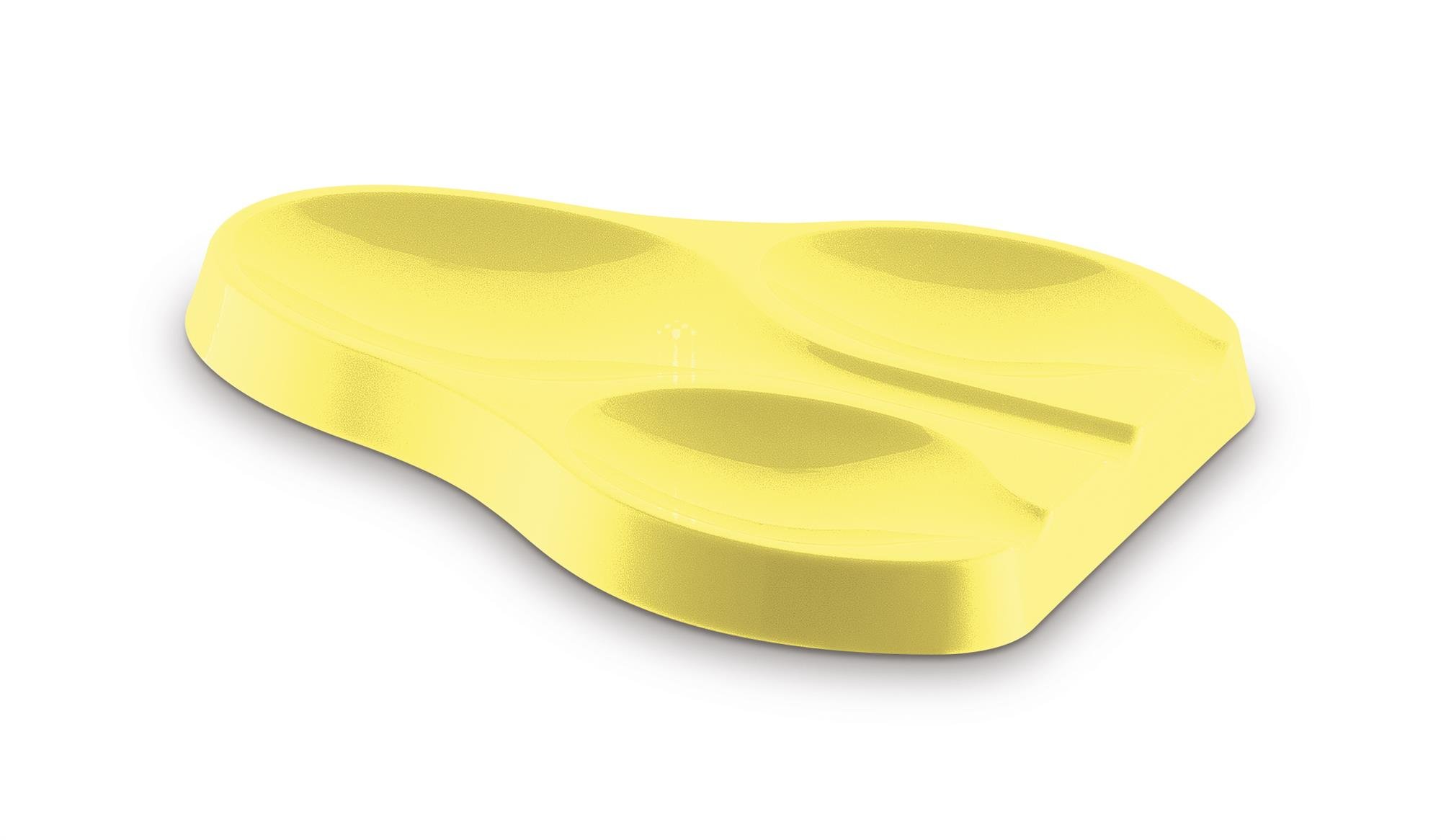 Suporte Para Colher Plus Solido De Plástico UZ Amarelo - 1