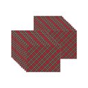 Ver imagem 2 de Kit Jogo Americano + Guardanapo Natal Vermelho/verde Nsw 12 Peças
