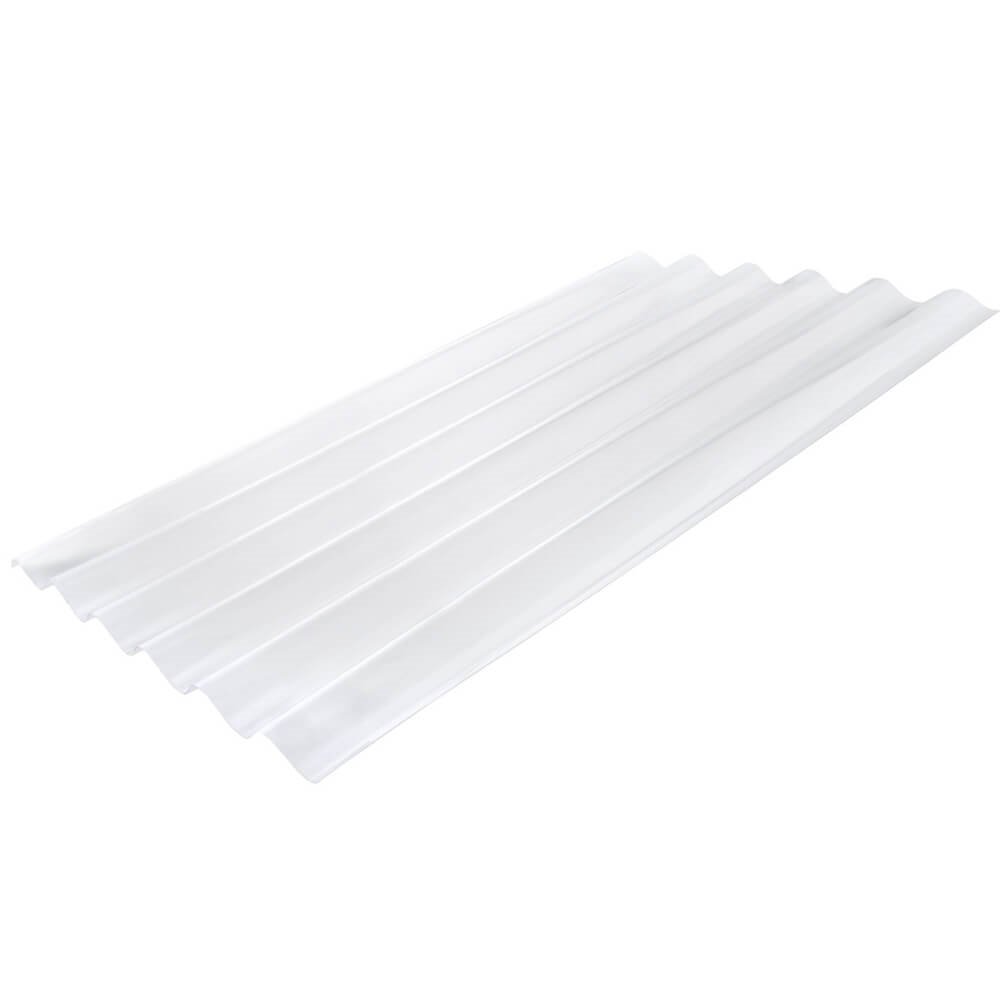 Telha Policarbonato Onda Alta Cristal 1,10 x 2,44 METROS - CA2A0800L - DARNEL