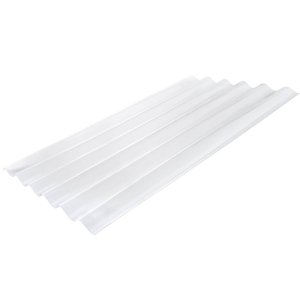 Telha Policarbonato Onda Alta Cristal 1,10 x 2,44 METROS - CA2A0800L - DARNEL