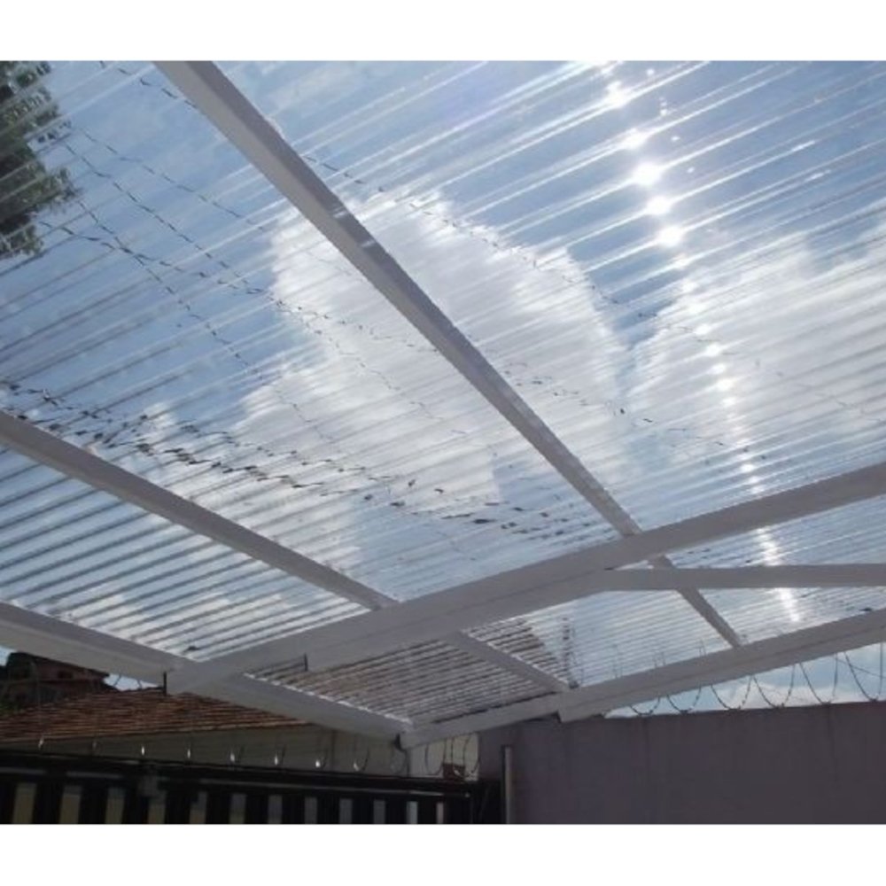 Telha Policarbonato Onda Alta Cristal 1,10 x 2,44 METROS - CA2A0800L - DARNEL - 3
