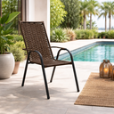 Ver imagem 1 de Cadeira de Junco para Área de Piscina Lazer Jardim - Rede Móveis