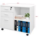 Ver imagem 4 de ARMÁRIO COM ARQUIVO LATERAL, CONTENDO 3 GAVETAS E PRATELEIRA