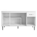 Ver imagem 4 de Balcão Pia Gabriela 150cm Branco com Tampo Mdp - Ajl Móveis Branco