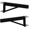 2 Suportes Pia Parafusar Bancada Aparador 30 Cm Preto - 1