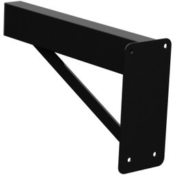 2 Suportes Pia Parafusar Bancada Aparador 30 Cm Preto - 6