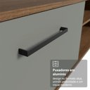 Ver mais imagens de Rack para Tv até 80 Polegadas 218 Cm 2 Portas Rustic/cinza Agata Madesa