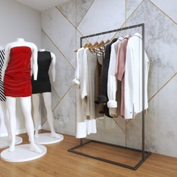 Arara Preta Moderna Organizar Boutiques De Qualidade Technox - 3