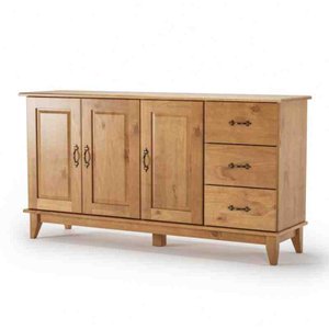 Balcão Buffet Linha Bella 1560 Carvalho Mpo Móveis