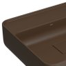 Cuba de Apoio Deca 40x40 L.11040.m.22 Quadrada com Mesa Marrom Fosco - 3