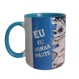 Caneca Lembrança Azul Meu Certificado Arena +chaveiro Mdf Extra - 3
