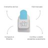 Furador de Bandeirinha 3 Tamanhos Corte 38 51 e 63mm Rig Fundidos - 2