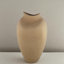 Ver imagem 3 de Vaso Decorativo Ceramica Marrom Rustico Atomo Ii 34cm