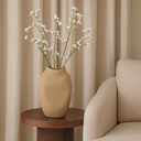 Ver imagem 2 de Vaso Decorativo Ceramica Marrom Rustico Atomo Ii 34cm