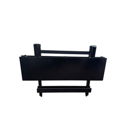 Conjunto de Mesa Bar 120x70 com 6 Cadeiras Dobrável Estofado Laranja - 6