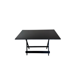 Conjunto de Mesa Bar 120x70 com 6 Cadeiras Dobrável Estofado Laranja - 4