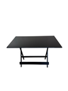 Ver imagem 4 de Conjunto de Mesa Bar 120x70 com 6 Cadeiras Dobrável Estofado Laranja