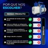 Bomba de Vácuo 7 Cfm - Estagio Simples Bivolt Hiatsu Vph170 Único - 2