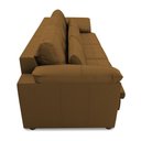 Ver imagem 7 de Sofá Retrátil Elétrico Sala de Estar Nolan Bipartido 297cm Conforto Premium em Couro Mel G58 - Gran 