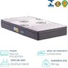 Colchão Solteiro Espuma 88cm X 188cm X 17cm TNA Decor - 7