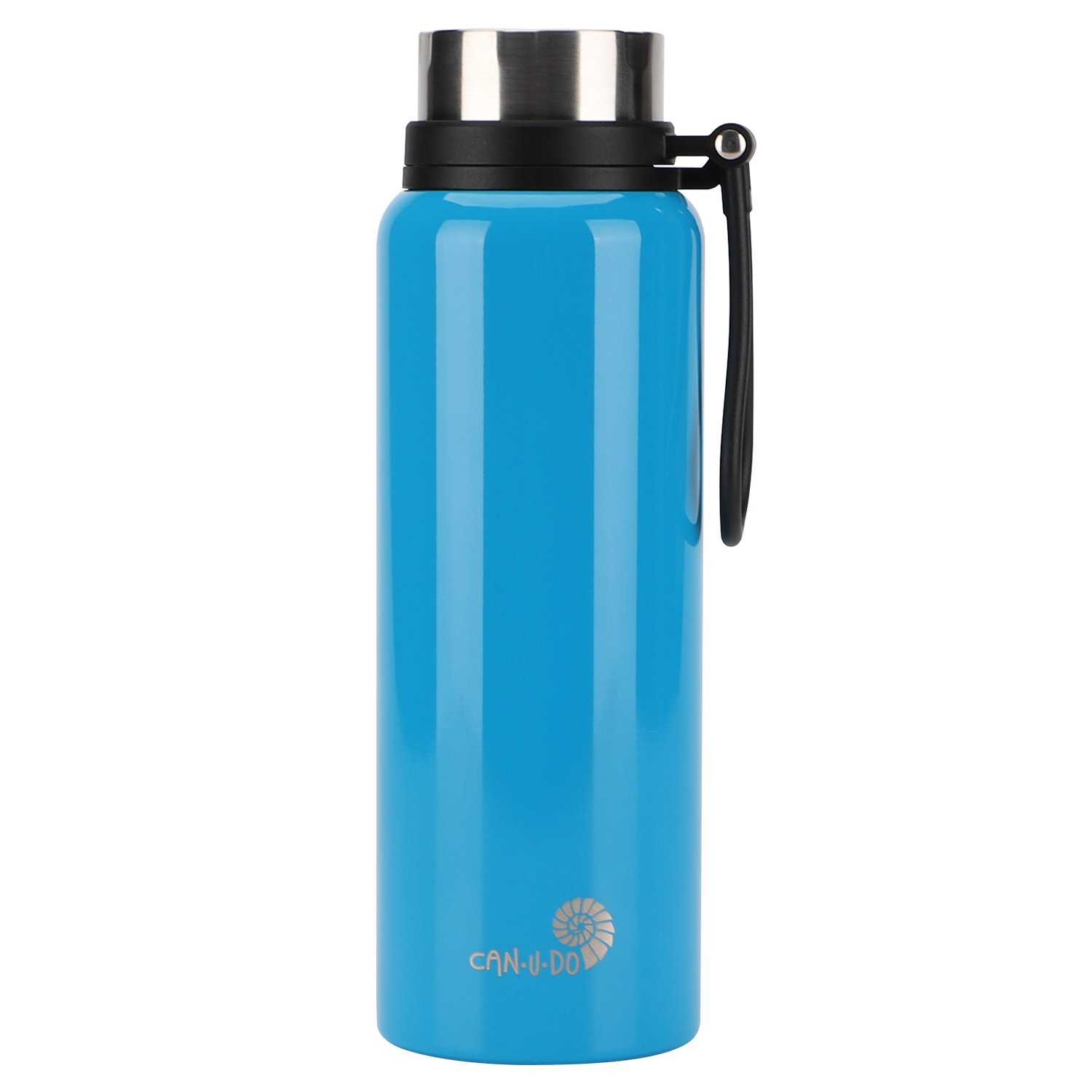 Garrafa de Inox 1,2l Camping:azul