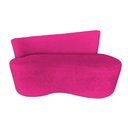 Ver imagem 4 de Namoradeira Sofá 2 Lugares Yara Orgânica Veludo Rosa Pink