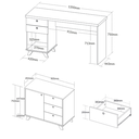 Ver imagem 3 de Conjunto Home Office: Escrivaninha 5934 e Balcão 6217