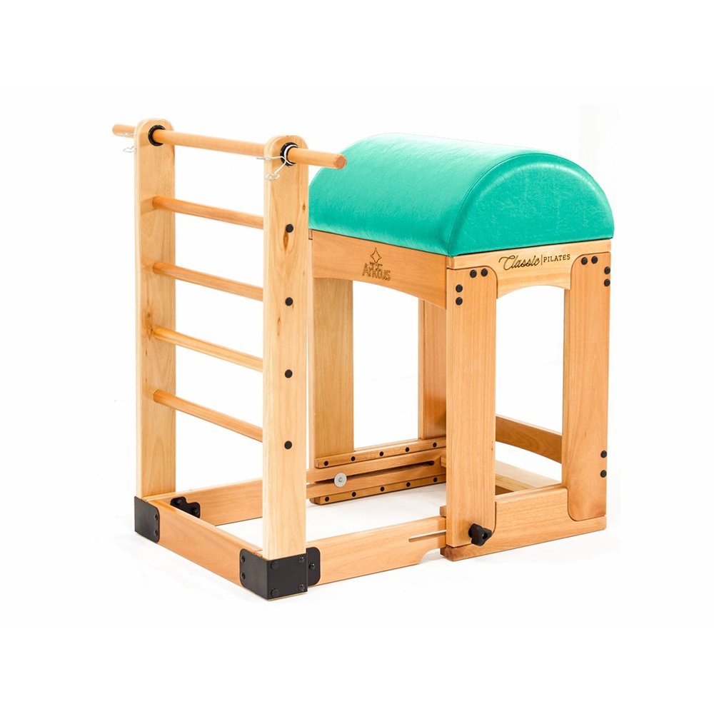 Aparelho de Pilates Ladder Barrel Classic - Arktus - Verde claro