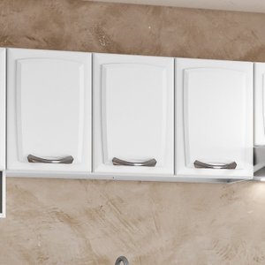 Armário em Aço 120cm 3 Portas New Premium Itatiaia