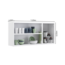 Ver imagem 4 de Armário de Cozinha em Aço 3 Portas 120cm New Premium Itatiaia 