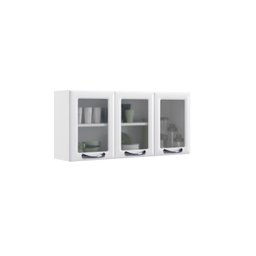 Armário em Aço 120cm 3 Portas com Vidro New Premium Itatiaia - 6