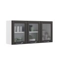 Ver imagem 3 de Armário de Cozinha em Aço 3 Portas 120cm com Vidro New Premium Itatiaia 